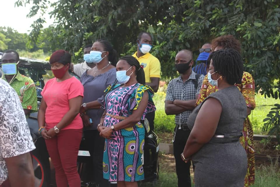 Shai-Osudoku District Chief Executive Visits Schools on Resumption Day