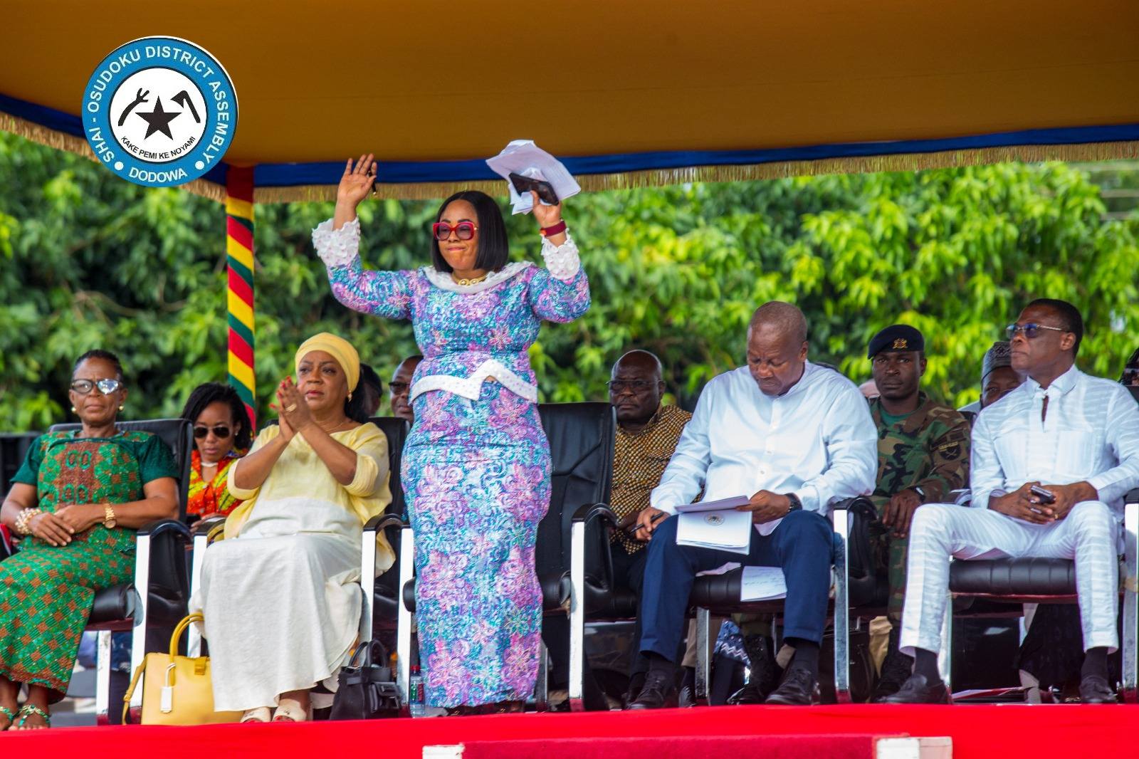 PRESIDENT COMMITS TO PROVIDING GOOD ROADS FOR GREATER ACCRA REGION.