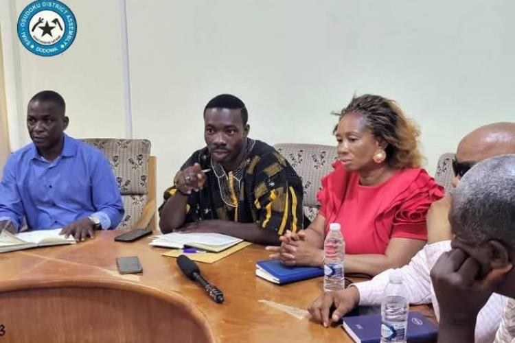 SHAI-OSUDOKU DCE ENGAGES GPRTU CHAIRMEN AND OKADA RIDERS.