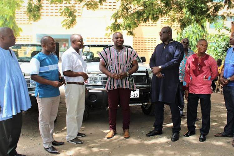 SODA new two (2) Nissan NP300 pickups, Dodowa