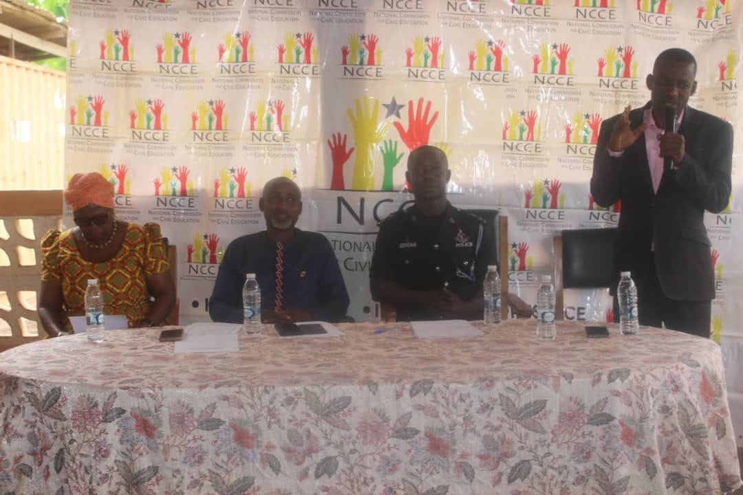 NCCE OF SHAI-OSUDOKU DISTRICT HOLDS INTER-PARTY DIALOGUE MEETING.