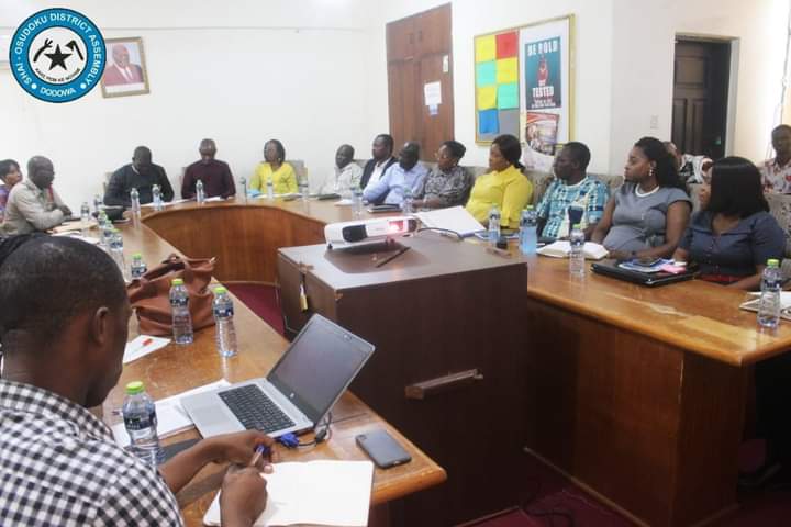 SHAI- OSUDOKU DISTRICT ASSEMBLY (SODA)HAS HELD ITS FIRST INTER-SERVICE AND SECTORIAL COLLABORATION AND CO-OPERATION SYSTEM MEETING.