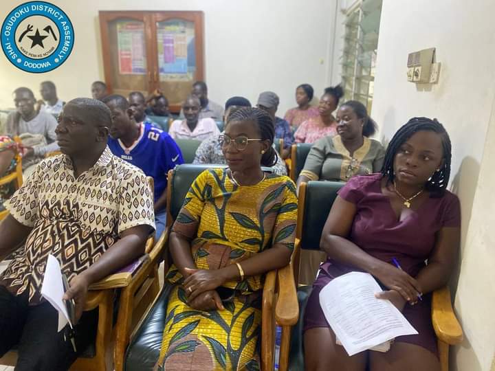 THE AGRIC DEARTMENT OF THE SHAI-OSUDOKU DISTRICT ASSEMBLY, HAS HELD ITS ANNUAL RELC MEETING.